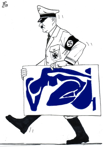 Cartoon: Hitler s treasure found (medium) by paolo lombardi tagged germany,munich,arts