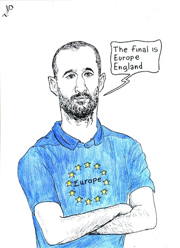 Cartoon: I hope ultimate Brexit (medium) by paolo lombardi tagged italy,england,europe,football
