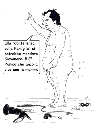 Cartoon: Inpresentabili (medium) by paolo lombardi tagged italy,politics,satire,berlusconi,brunetta