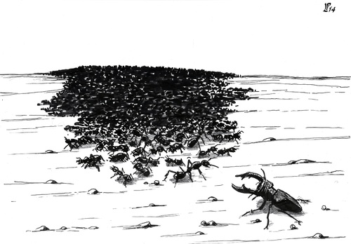 Cartoon: ISIS rampant in Iraq (medium) by paolo lombardi tagged war,iraq
