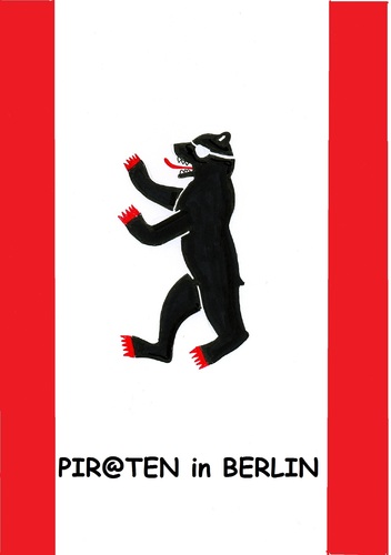 Cartoon: Piraten (medium) by paolo lombardi tagged germany,berlin,election,politics