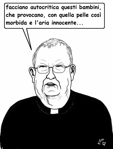 Cartoon: Provocazione (medium) by paolo lombardi tagged italy,satire,caricature