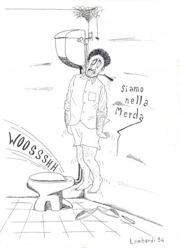 Cartoon: speranza 0 (medium) by paolo lombardi tagged italy,satire,politic,caricatures,humor