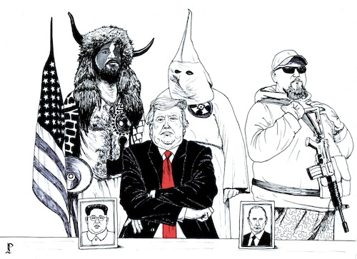 Cartoon: Trump 2024 (medium) by paolo lombardi tagged trump,usa,biden,elections,president