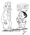 Cartoon: 10 (small) by paolo lombardi tagged italy,politics,satire,cartoon,election,berlusconi,grillo