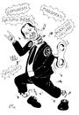 Cartoon: che..ROTTURA (small) by paolo lombardi tagged italy,berlusconi,politics,satire