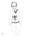 Cartoon: Eric Zemmour (small) by paolo lombardi tagged france,zemmour,elections,presidential,fascism,racism