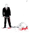 Cartoon: Hooligan (small) by paolo lombardi tagged putin,russia,ukraine,war