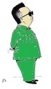 Cartoon: Kim Jong (small) by paolo lombardi tagged korea,dictator