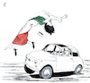 Cartoon: Meloni s financial maneuver (small) by paolo lombardi tagged italy,meloni,economy,financial