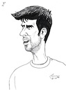 Cartoon: Novak Djokovic (small) by paolo lombardi tagged sport tennis