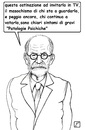 Cartoon: Patologie (small) by paolo lombardi tagged italy,politics,satire,cartoon,berlusconi,tv
