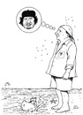 Cartoon: the Accomplice (small) by paolo lombardi tagged italy,libia,berlusconi,gaddafi,politics