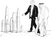 Cartoon: Trump in Saudi Arabia (small) by paolo lombardi tagged usa,trump