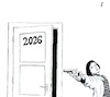 Cartoon: Waiting for the new year (small) by paolo lombardi tagged new,year,2026