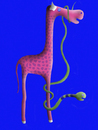 Cartoon: ziemlich beste freunde (small) by iwolf tagged giraffe,schlange