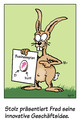 Cartoon: businessplan (small) by Mergel tagged ostern,businessplan,marketing,osterhase,ostereier,geschäftsidee,präsentation