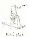 Cartoon: Himmlische Klingeltöne (small) by fussel tagged pope,papst,pups,benedikt,ratzinger,handy