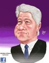 Cartoon: bill clinton (small) by abdullah tagged usa,president,clinton