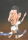 Cartoon: Özil in aktion (small) by Bert Kohl tagged özil spielgestalter