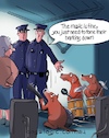Cartoon: barking band (small) by George tagged dogs