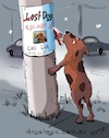 Cartoon: Freedom (small) by George tagged dogs
