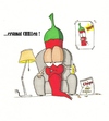 Cartoon: erstmal CHILLen (small) by The Illustrator tagged chili,stress,entspannung,couch,tv,gemüse,spaß