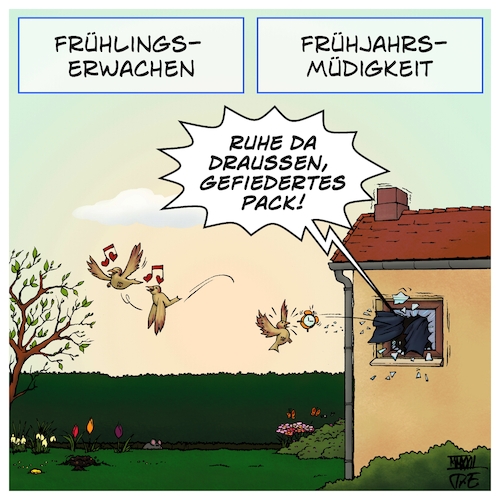 Cartoon: Frühlingsanfang (medium) by Timo Essner tagged frühling,frühjahr,frühlingsanfang,blüten,knospen,sonne,blumen,insekten,schmetterlinge,vögel,bäume,frühlingserwachen,frühlingsgefühle,frühjahrsmüdigkeit,ausschlagen,ausschlafen,cartoon,timo,essner,frühling,frühjahr,frühlingsanfang,blüten,knospen,sonne,blumen,insekten,schmetterlinge,vögel,bäume,frühlingserwachen,frühlingsgefühle,frühjahrsmüdigkeit,ausschlagen,ausschlafen,cartoon,timo,essner