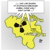 Cartoon: Atomkraft Belgien (small) by Timo Essner tagged atomkraft,atomkraftwerk,kernkraftwerk,tihange,doel,belgien,aachen,gau,risse,reaktor,tank,kühlwasser,eu,sicherheit,umweltschutz,cartoon,timo,essner