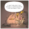 Cartoon: Cavemen Emojis (small) by Timo Essner tagged culture,communication,language,sign,signs,icons,emojis,hieroglyphs,cavemen,cave,archaelogy,anthroposophy,cartoon,timo,essner