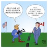 Cartoon: G7-Dolchstoßlegende (small) by Timo Essner tagged trump,trudeau,g7,gipfel,g6,dolchstoß,kanada,usa,krieg,weißes,haus,cartoon,timo,essner