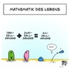 Cartoon: Mathematik des Lebens (small) by Timo Essner tagged mann frau sex fortpflanzung natur leben mathe mathematik lauf sinn