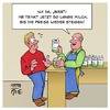 Cartoon: Milchpreise (small) by Timo Essner tagged bier kneipe bar milch milchpreis milchpreise niedrigpreise billigmilch cartoon timo essner