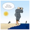 Cartoon: Political foresight (small) by Timo Essner tagged climate,change,ecology,rising,sea,levels,desertification,drought,extreme,weather,politicians,politics,un,greta,thunberg,timo,essner