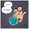 Cartoon: UFO (small) by Timo Essner tagged ufo,uao,usa,aliens,earth,giant,cats,catsronauts,katzronauten,laserpointer,cartoon,timo,essner