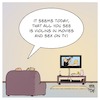 Cartoon: Violins and sex on TV (small) by Timo Essner tagged family guy tv movies media sex violence violins play on words cartoon timo essner