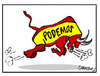 Cartoon: Podemos (small) by Carma tagged spain international politic parties left podemos europe