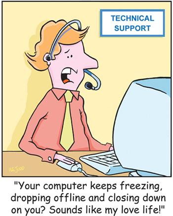 Cartoon: TP00004computer (medium) by comicexpress tagged computer,computers,help,desk,internet,date,dating,men,women,sexes,romance,romantic