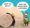 Cartoon: Auferstehung wird verschoben... (small) by Rüsselhase tagged ostern,jesus,auferstehung