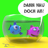 Cartoon: Beziehung (small) by Rüsselhase tagged fisch,fischglas,goldfisch,beziehung