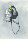 Cartoon: Nuclear (small) by Agim Sulaj tagged nuclear energy