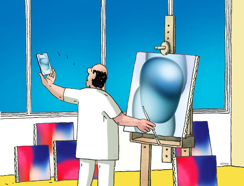 Cartoon: appleart (medium) by Lubomir Kotrha tagged iphone,apple,smartphone,mobile,internet,iphone,apple,smartphone,mobile,internet