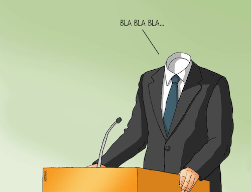 Cartoon: blabot22 (medium) by Lubomir Kotrha tagged politics,politics