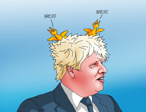 Cartoon: brexspev (medium) by Lubomir Kotrha tagged eu,euro,britania,libra,brexit,boris,johnson
