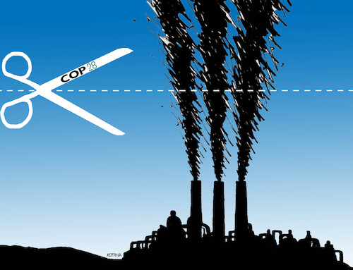 Cartoon: copnoznic (medium) by Lubomir Kotrha tagged climate,dubai,cop28,climate,dubai,cop28