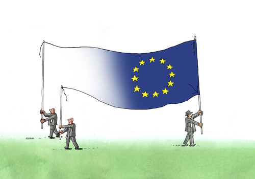 Cartoon: euneu (medium) by Lubomir Kotrha tagged eu