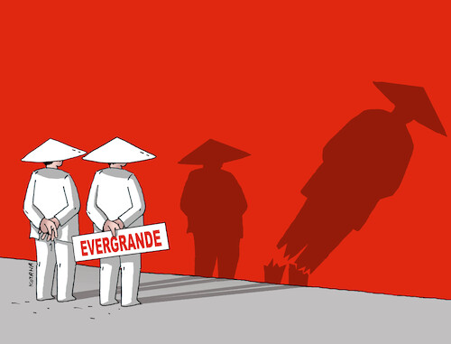 Cartoon: evergrande24 (medium) by Lubomir Kotrha tagged china,evergrande,china,evergrande