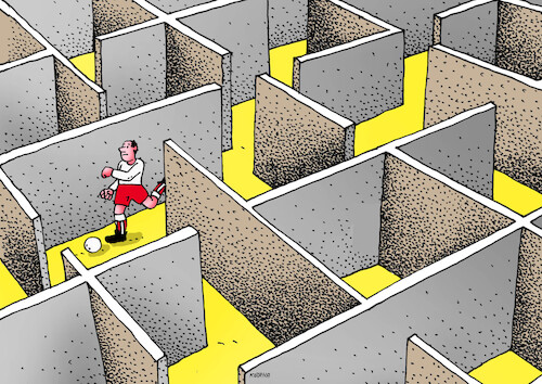 Cartoon: futbludis26 (medium) by Lubomir Kotrha tagged football,soccer,world,cup,usa,canada,mexico,football,soccer,world,cup,usa,canada,mexico