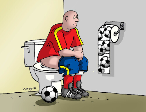Cartoon: futwc (medium) by Lubomir Kotrha tagged football,football