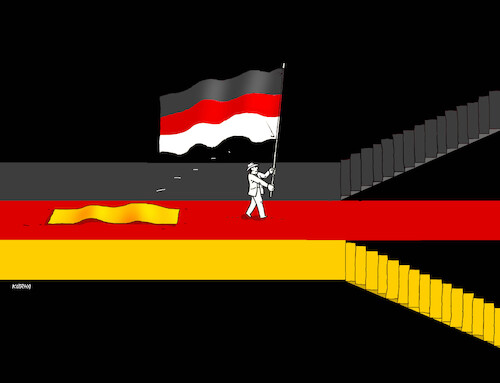 Cartoon: Germany government crisis early (medium) by Lubomir Kotrha tagged germany,government,crisis,early,elections,germany,government,crisis,early,elections